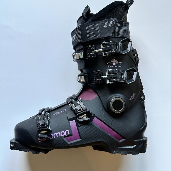 Salomon Shift Pro 90 W Alpine Touring Ski Boots - size 27 / 27.5 - US W 10/10.5 - Picture 8 of 16